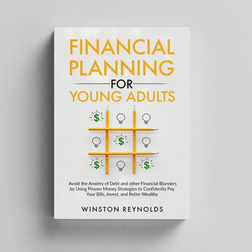 Unique finance book cover that appeals to young adults