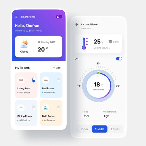 Smart Home || Web Design