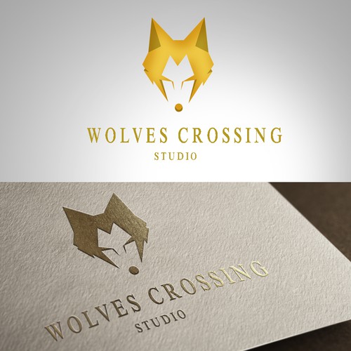 Create a wolf Logo for a high end jewelry design firm