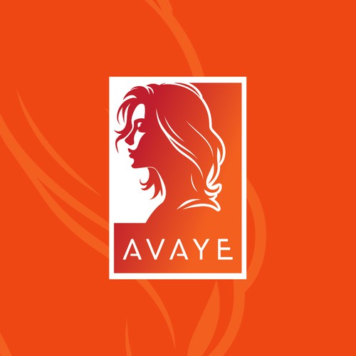 Feminine logo for a hair rejuvenation company