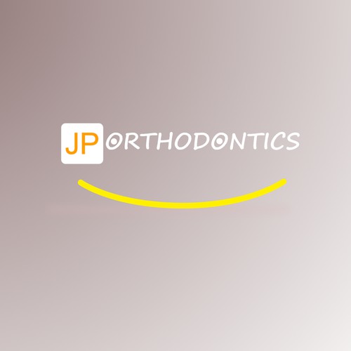FLAT CONTEMPORARY  LOGO DESIGN  FOR A MODERN ORTHODONTIC PRACTICE treating mainly kids from ages 9 to 15 with mothers as