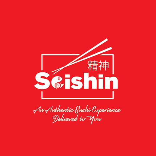 Online Sushi Logo Brand
