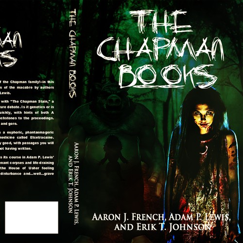Create a book cover for a horror novel!