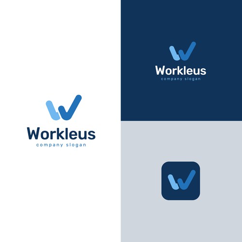 Modern logo for a tech company