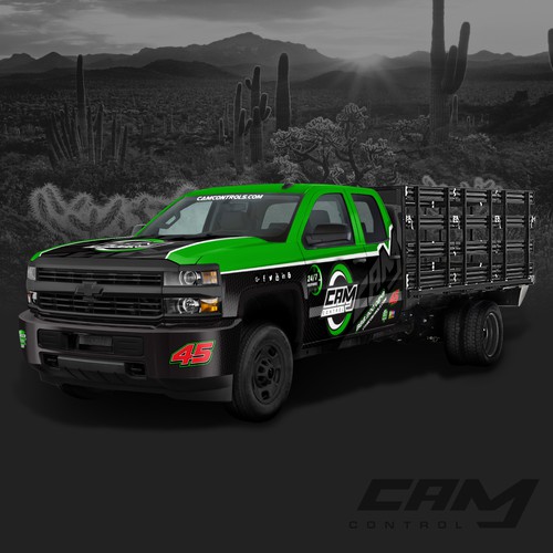 CAM CONTROL Truck Wrap