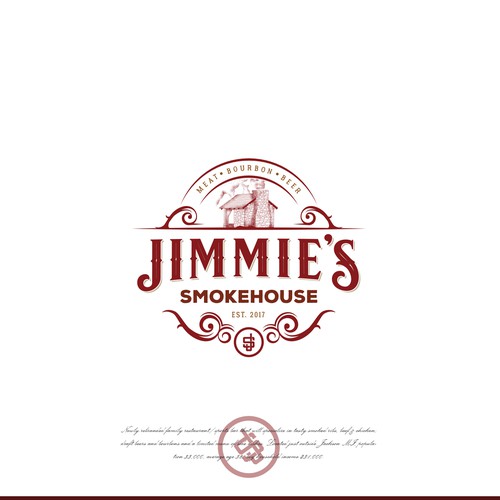 Logo for a smokehouse
