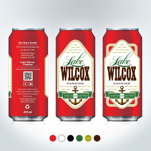 DRINK BEER? CREATE A CRAFT BEER / CIDER CAN LABEL TO MAKE YOUR EYES POP
