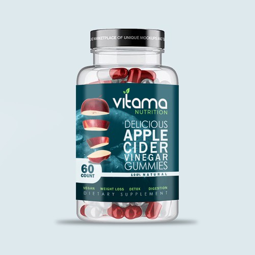 Label concept for Vitama nutrition