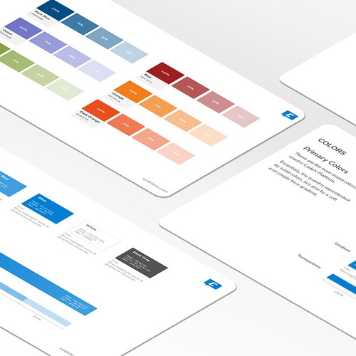 Colors in CodeX platform 