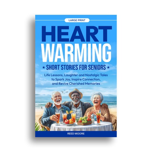 "Heartwarming Short Stories for Seniors" Book Cover