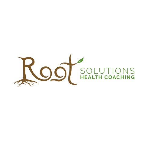 Root Solutions Health Coaching Logo Design 