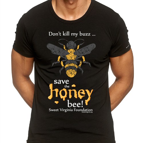 Clothing & Merch design for Honey Bee Non-Profit