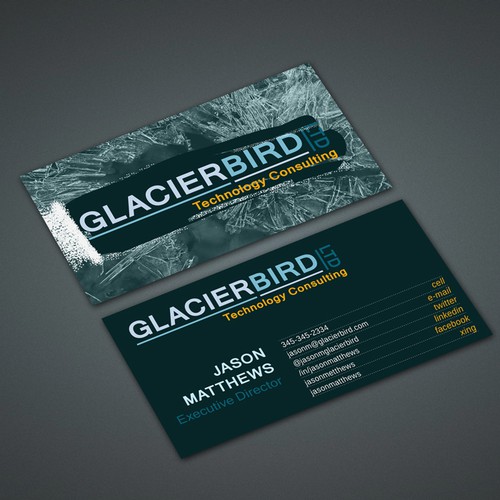 Stationery for Glacierbird Ltd.