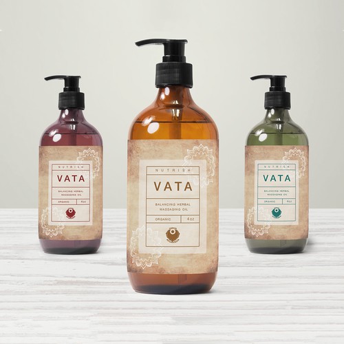 Somaya Ayurveda - Bottle label