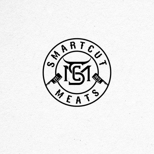 Eye-catching logo for a meat lovers