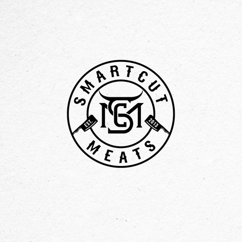 Eye-catching logo for a meat lovers