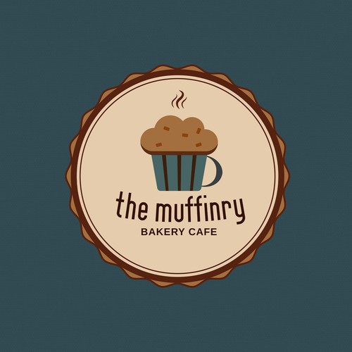 A logo concept for a Bakery and Coffee Shop