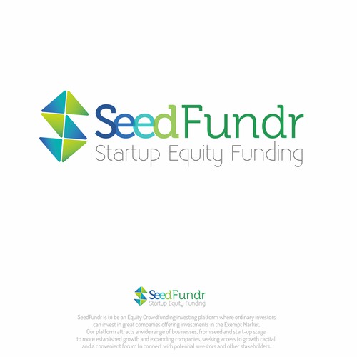 Logo for a startup equity funding co