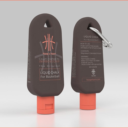 Bottle Labelling For An Exciting Basketball Brand