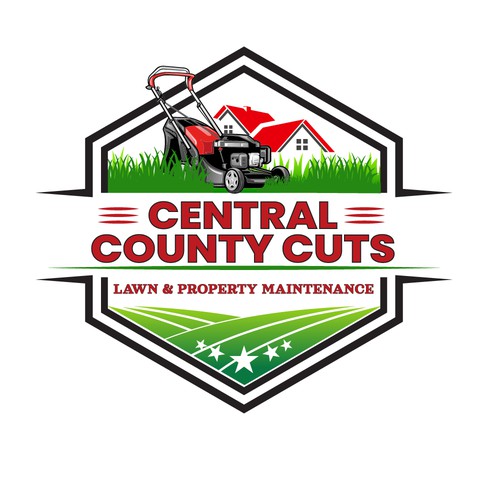 Central County Cuts. Logo Design.
