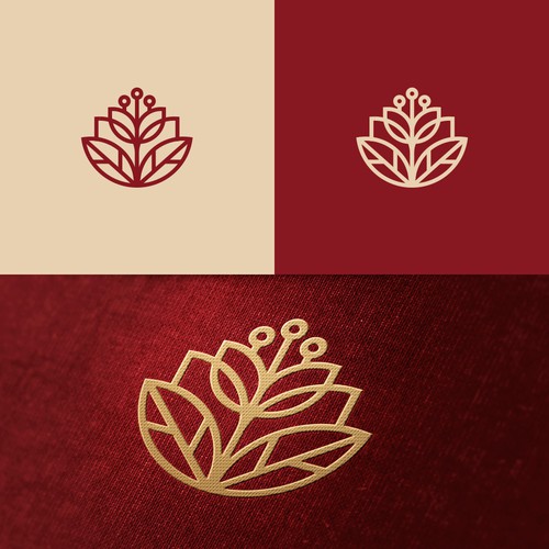 Logo concept for 'Blatt & Blume'