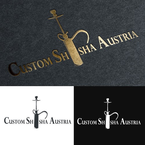 Hookah / Shisha Logo Design for Custom Shisha Austria