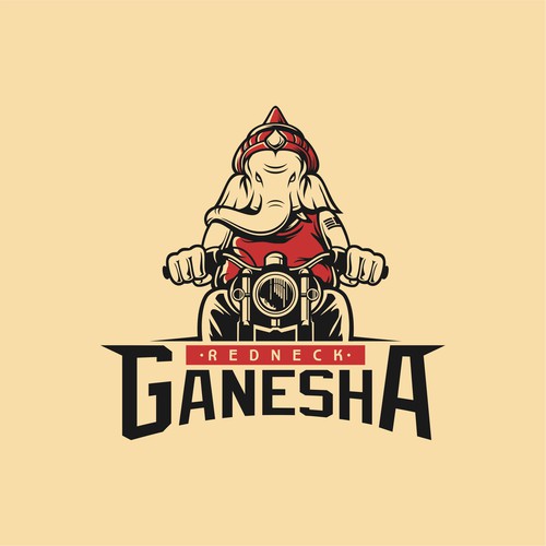 Ganesha Character Logo