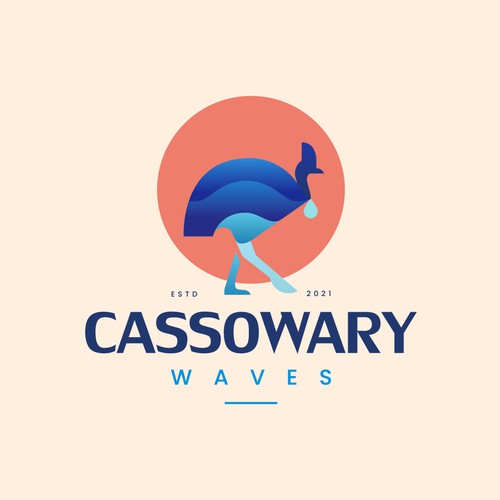 Cassowary Waves