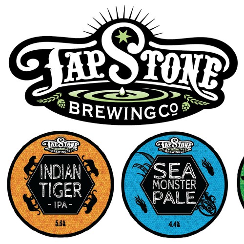 Logo for new craft brewery - TAPSTONE