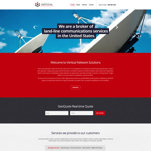 New web site for Vertical Network Solutions