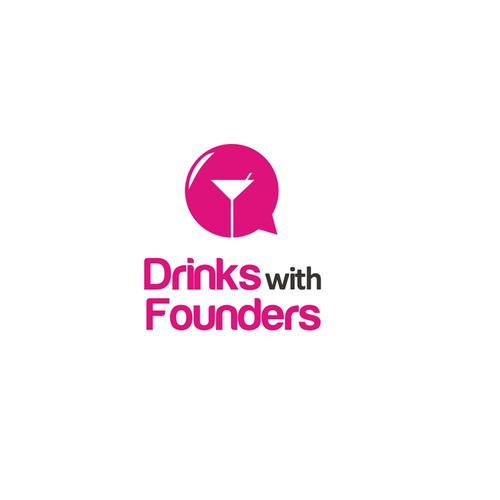 Drinks with Founders online video series logo design contest! 
