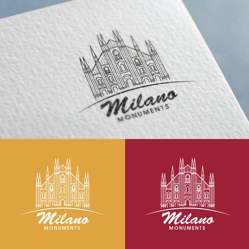 Logo concept for Milano Monuments