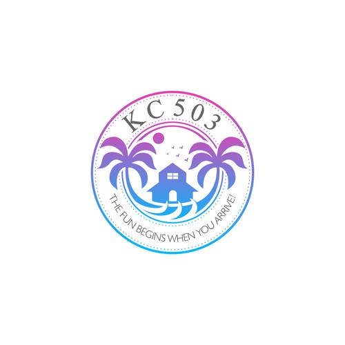 Logo for beach house