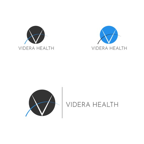 Healthcare technology start-up logo design