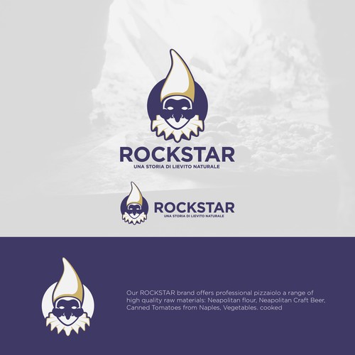 Logo ROCKSTAR - produits d'excellence pour pizzaiolo