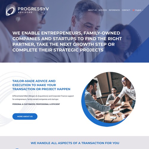Progressyv Advisors Modern Design