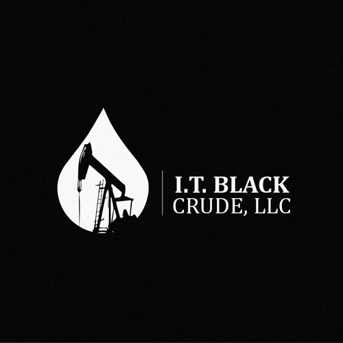 To create a Classic Logo design for a Oil & Gas Investment & Drilling Company I.T. Black Crude, LLC!