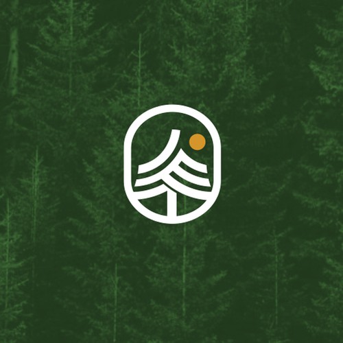 Pine tree logo