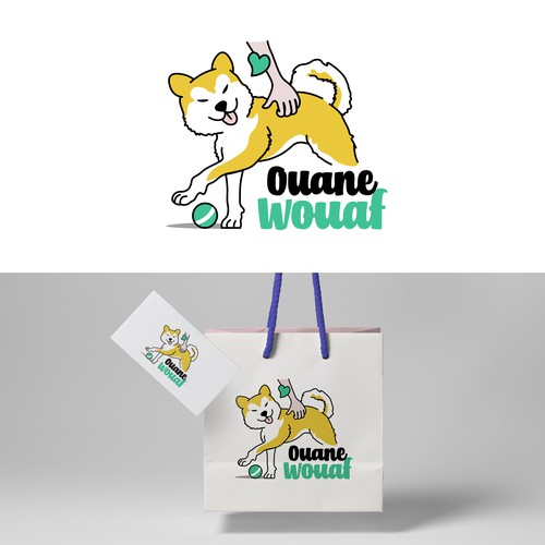 Logo "OuaneWouaf"