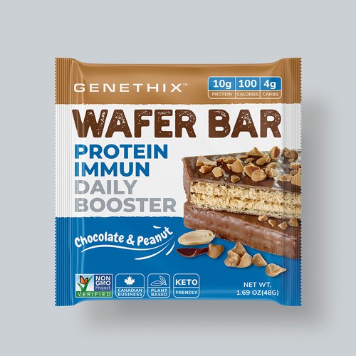 Genethix Wafer Bar Packaging