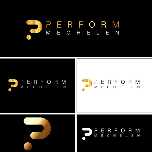 Abstract P logo for Perform Mechelen
