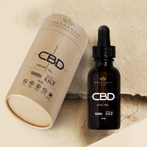 CBD Hemp oil package