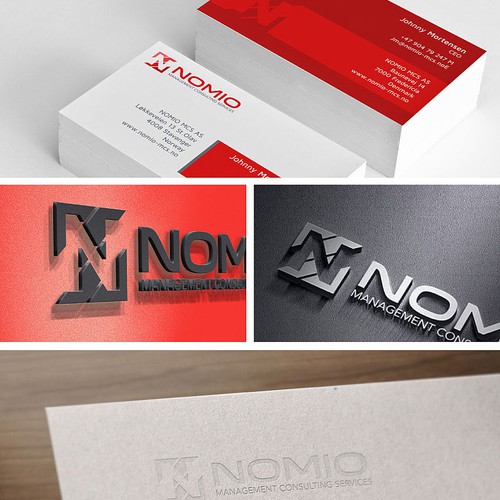 Help NOMIO with a new logo and business card