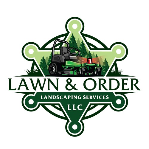 Lawn And Order Logo