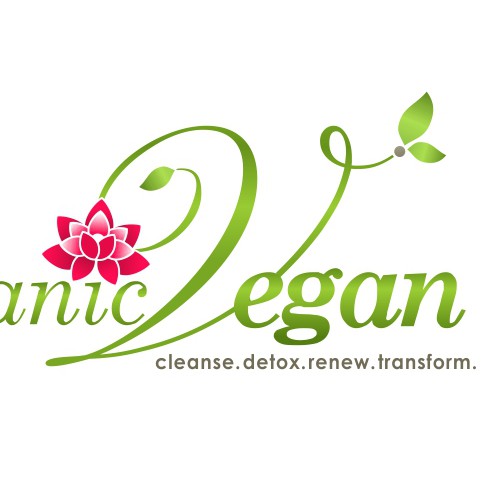 logo design for Rawganic Vegan