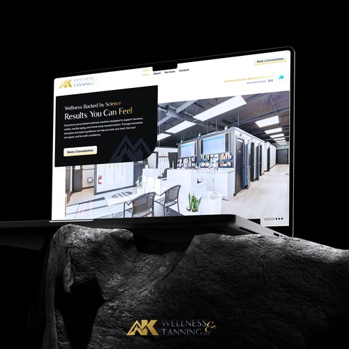 Modern Wellness Website