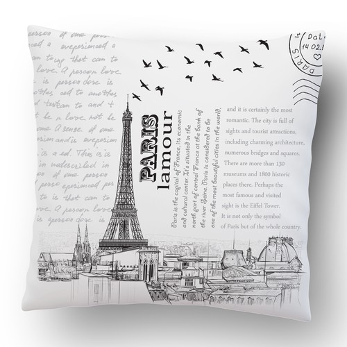 Cityscape pillow