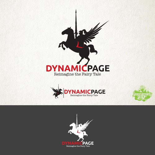 Dynamic Page Logo Concept