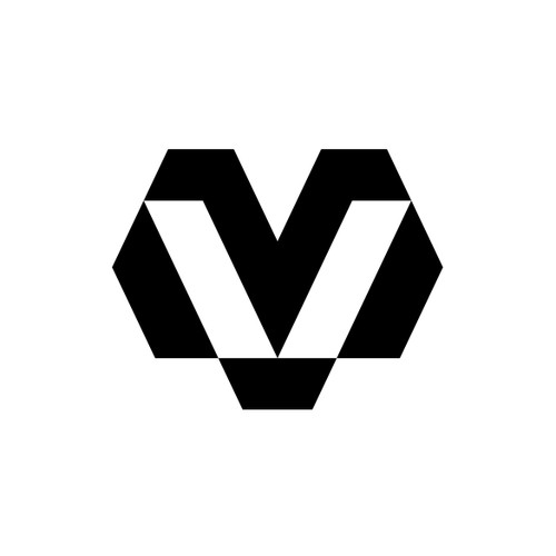 MV Lettermark Logo for Modern Vida