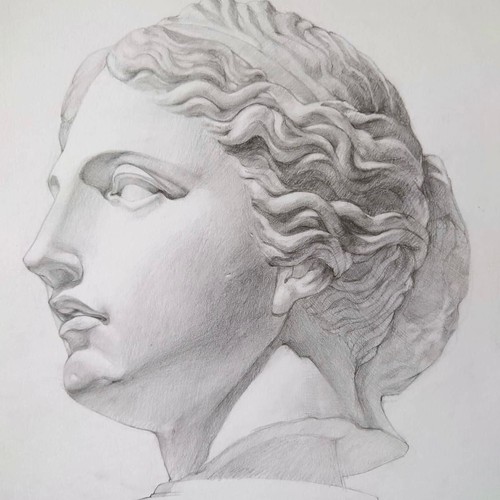 Venus, academic drawing 